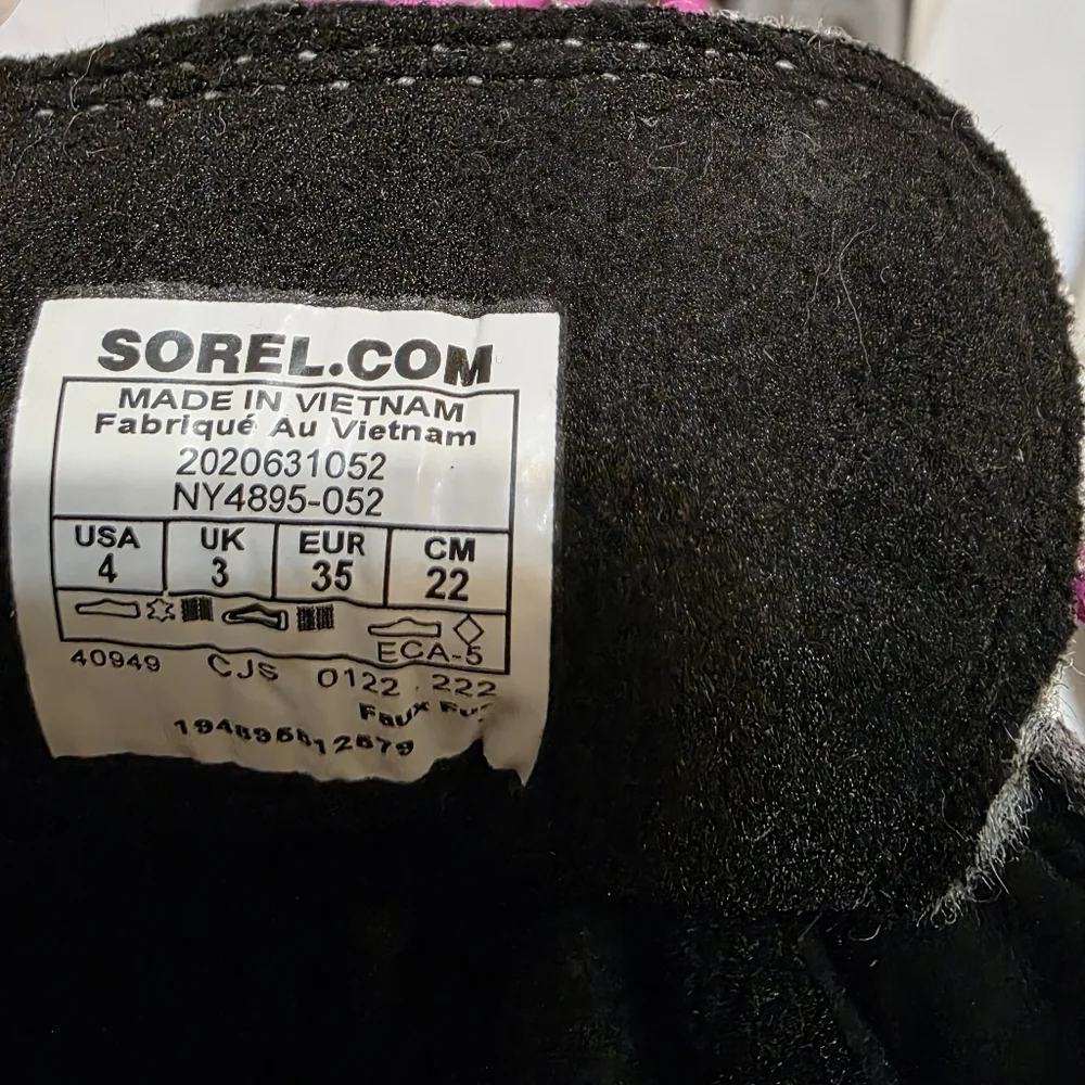 Youth Sorel Explorer Lace Waterproof Winter Boots Quarry Big Kid size 4